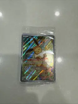 Pokemon TCG Eevee 173 Full Art Black Star Promo Prismatic Evolutions SEALED - Image 1