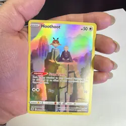 Pokemon 2022 Astral Radiance Trainer Gallery Hoothoot TG12/TG30 UR Holo EN - Image 1