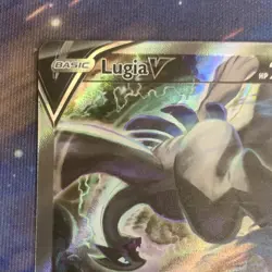 2022 Pokemon Lugia V (Alt Full Art) 186/195 SWSH Silver Tempest (NM) - Image 2