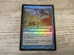 1x FOIL Balance of Power - 8th Edition - English - NM - TOP OOP MTG RARE Draw - Image 1