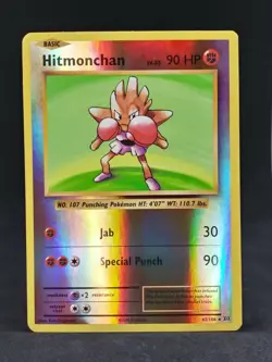 Evolutions Hitmonchan #62 Reverse Holo. Near Mint. Rare. 👊 2016 Pokemon card. - Image 1