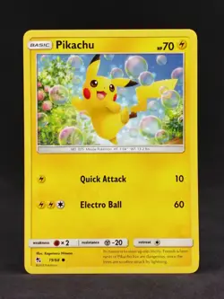 Hidden Fates Pikachu #19 (non-holo). Near Mint ⚡ 2019 Pokemon card. - Image 1