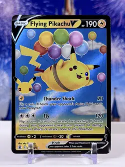 Pokemon TCG Flying Pikachu V 006/025 Celebrations 25th Anniversary Ultra Rare - Image 1