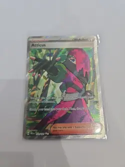 Pokemon TCG Atticus 133/131 Sv: Prismatic Evolutions Ultra Rare Near Mint - Image 1
