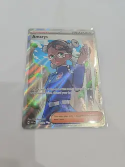 Amarys - 132/131 PRE 132/131 Pokemon SV: Prismatic Evolutions Ultra Rare Holo... - Image 1
