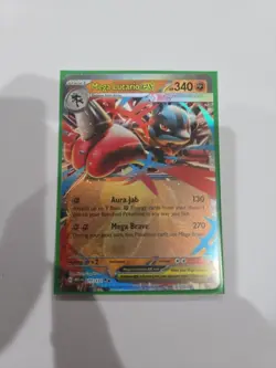 Pokemon Mega Evolution Mega Lucario EX 077/132 - Image 1