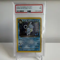 Pokemon 2000 Team Rocket Dark Blastoise 3/82 Holo Unlimited PSA 7 - Image 1