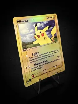 2004 Pokemon Ex Pikachu-Rev.Foil Magma Vs Aqua #43 - Image 3