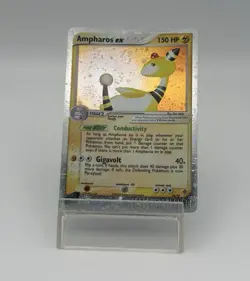 Nintendo Pokemon TCG EX Dragon Ampharos ex 89/97 Holo EX Rare 150HP 2003 - Image 1