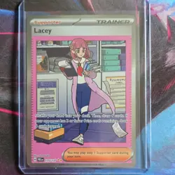 Pokemon TCG Lacey 175/131 SV Prismatic Evolutions SIR Full Art Holo - Image 1