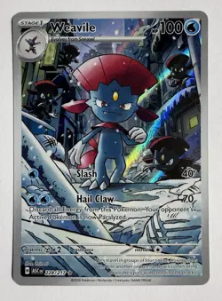 Pokemon TCG - Weavile 228/217 Near Mint Illustration Rare Ascended Heroes - Image 1