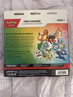 Pokemon TCG First Partner Illustration Collection Series 1 Box 9 Promos - Image 2