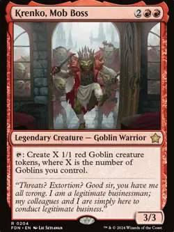 Mtg Krenko Mob Boss Commander Deck - Image 2