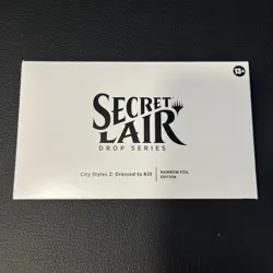 MTG Secret Lair Drop City Styles 2 Dressed To Kill RAINBOW FOIL Sealed - Image 1
