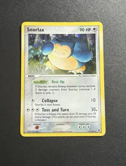 Snorlax Holo EX Fire Red & Leaf Green 15/112 Pokemon TCG - Image 1