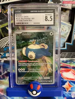 Pokemon 2023 151 Elite Trainer Box - Black Star Promos - Snorlax - CGC 8.5 - Image 1