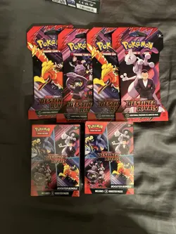 Pokemon Tcg Destined Rivals 2 Bundles + 4 Packs Package - Image 1