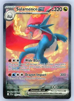 Pokemon TCG Salamence EX Journey Together Special Illustration Rare 187/159 - Image 1