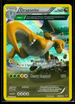 Pokemon DRAGONITE 52/108 - XY Roaring Skies - RARE HOLO - NEAR MINT/MINT - Image 1