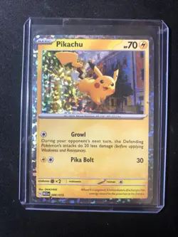 Pikachu 006/015 M23 McDonald’s Match Battle Holo Rare Promo Pokemon TCG 2023 NM - Image 1