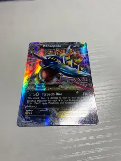 Pokemon TCG Mega Sharpedo EX Rare Holo Alt Art Black Star Promo XY200 NM-MT - Image 2