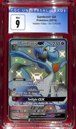 2019 CGC 9 Gardevoir GX #SV75 Pokemon Hidden Fates - Image 1