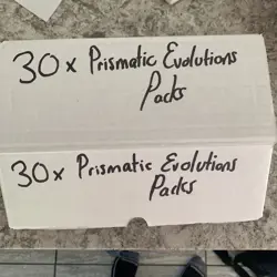 Pokemon Prismatic Evolutions Booster Packs - Lot of 30 - Sealed !! - Image 1
