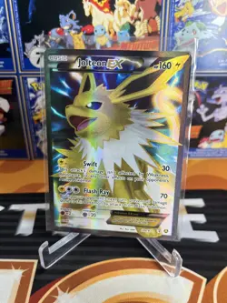 2017 Pokemon XY Jolteon EX Promo Full Art 28a/83 NM - Image 1
