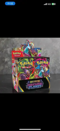 *Confirmed PreSale* Pokemon Mega Evolution Phantasmal Flames Booster Box - Image 1