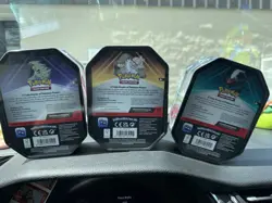 Pokemon TCG Collector's Tin Set of 3 - Tyranitar, Slaking, Darkai Sealed New - Image 2