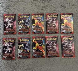 Pokemon TCG 10 Destined Rivals Booster Packs- All New & Sealed - Image 1