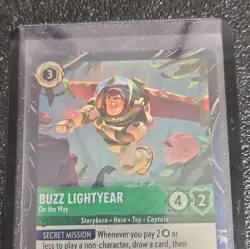 Disney Lorcana Buzz Lightyear - On the Way Park Promo - Image 1