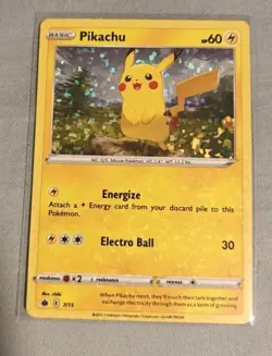 Pokemon TCG Pikachu 007/015 McDonald's 2022 Holo NM Card - Image 1