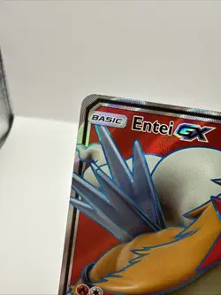 Pokemon Entei GX 71/73 Shining Legends Full Art Ultra Rare Holo Card - Image 2
