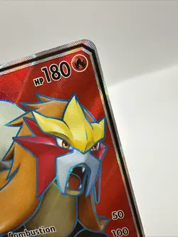Pokemon Entei GX 71/73 Shining Legends Full Art Ultra Rare Holo Card - Image 3