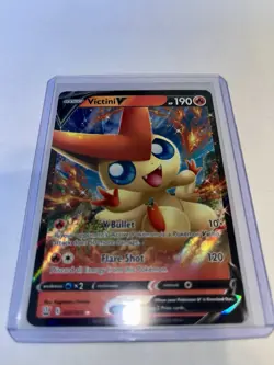 Victini V & Vmax - 022/163 & 021/163 Battle Styles Ultra Rare Pokemon - NM/MINT - Image 4