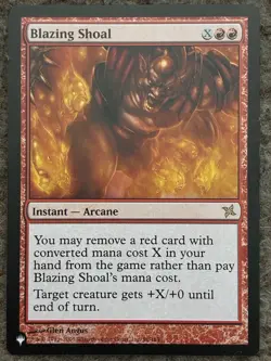x1 MtG Blazing Shoal 96/165 BOK LP single card - Image 2