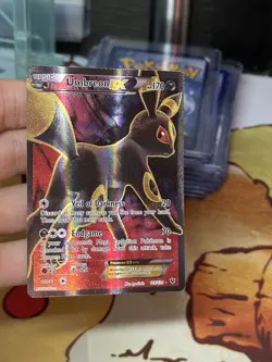 Umbreon EX 119/124 XY Fates Collide 2016 Full Art Holo Rare Pokemon Card - Image 4