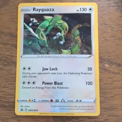 Rayquaza SWSH029 SWSH: Sword & Shield Promo Cards Holo NM Near Mint - Image 1