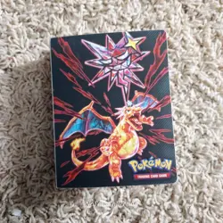 Pokemon TCG MINI Binder 30 Card Single Or 60 Double Holder Charizard - Image 1