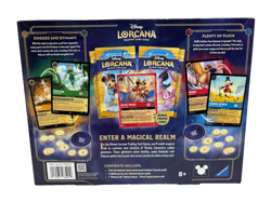 Disney Lorcana Trading Card Game 2 Decks 4 Booster Packs 1 Promo Card Sealed - Image 2