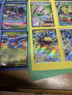 Pokemon Ludicolo Mega Eelektross Mega Sharpedo Thundurus EX Holo Foil Card Lot - Image 5