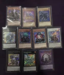 Yugioh - Battles of Legend Glorious Gallery - Full Chibi Art Set 10 Card Lot - Image 1
