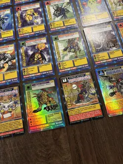 Vintage 1999 Digimon Digi-Battle Card Series 1 Holographics Lot of 35 Bandai OG - Image 4