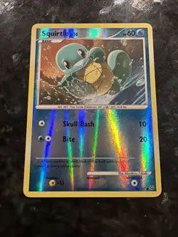 Squirtle 96/127 Platinum Reverse Holo 2009 Pokemon Card NM - LP - Image 2