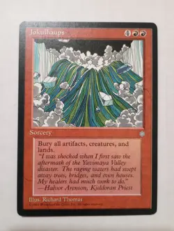 MTG Jokulhaups R EN NM Ice Age IA 1995 Magic The Gathering Vintage Card - Image 1