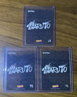 Naruto Kayou SP Card Set x3 Naruto Sasuke Sakura Heaven Scroll NRSA EN - Image 2