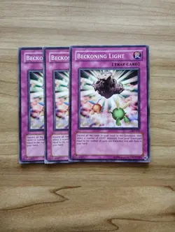 Yu-Gi-Oh! - Beckoning Light 3X - Full Playset - Image 1