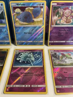 Pokemon TCG Reverse Holo Lot 8 Cards Sun Moon Era LP - Image 3