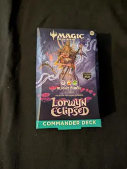 Magic: The Gathering Lorwyn Eclipsed Commander Deck - Blight Curse - Image 1
